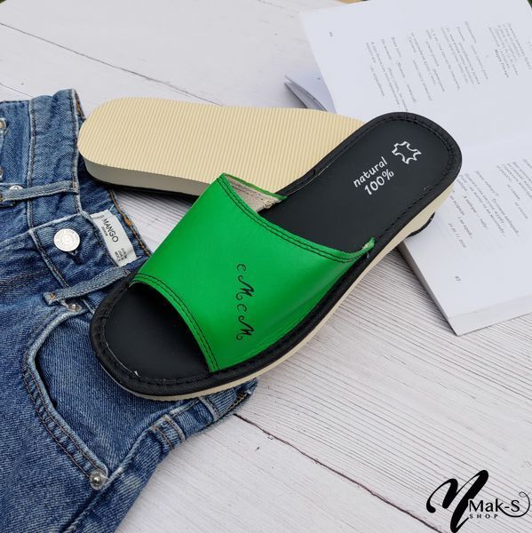 Тапочки шкіряні "Polmar" 1221-3-36 фото